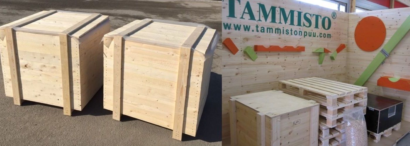 Pallets and packing crates